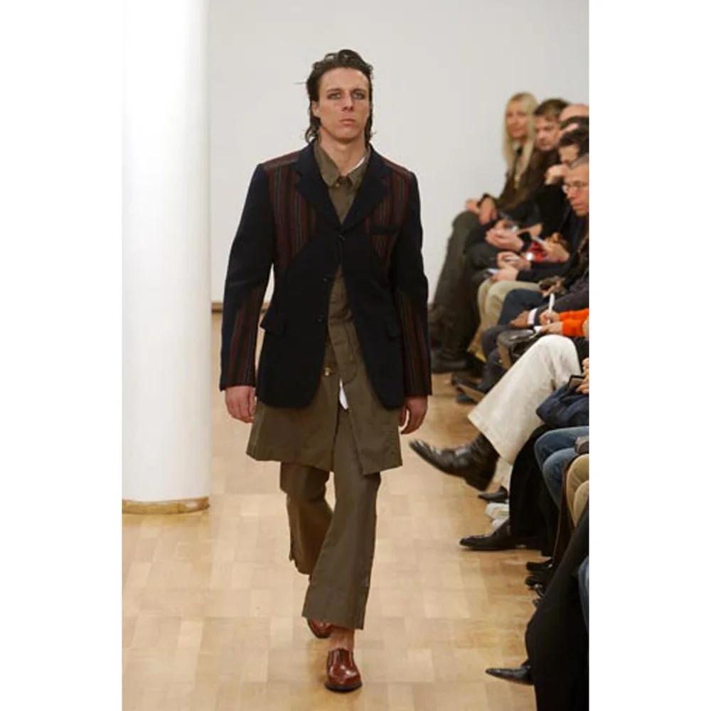 Comme des Garçons Homme Plus AW03 Striped Jacket — scatterbrain 