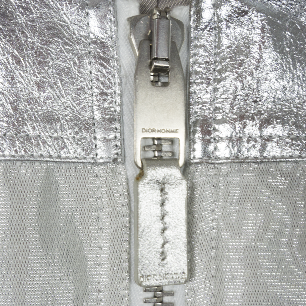 Dior Homme SS07 Silver Bomber — scatterbrain archives Dior Homme SS07 Silver Bomber — scatterbrain archives