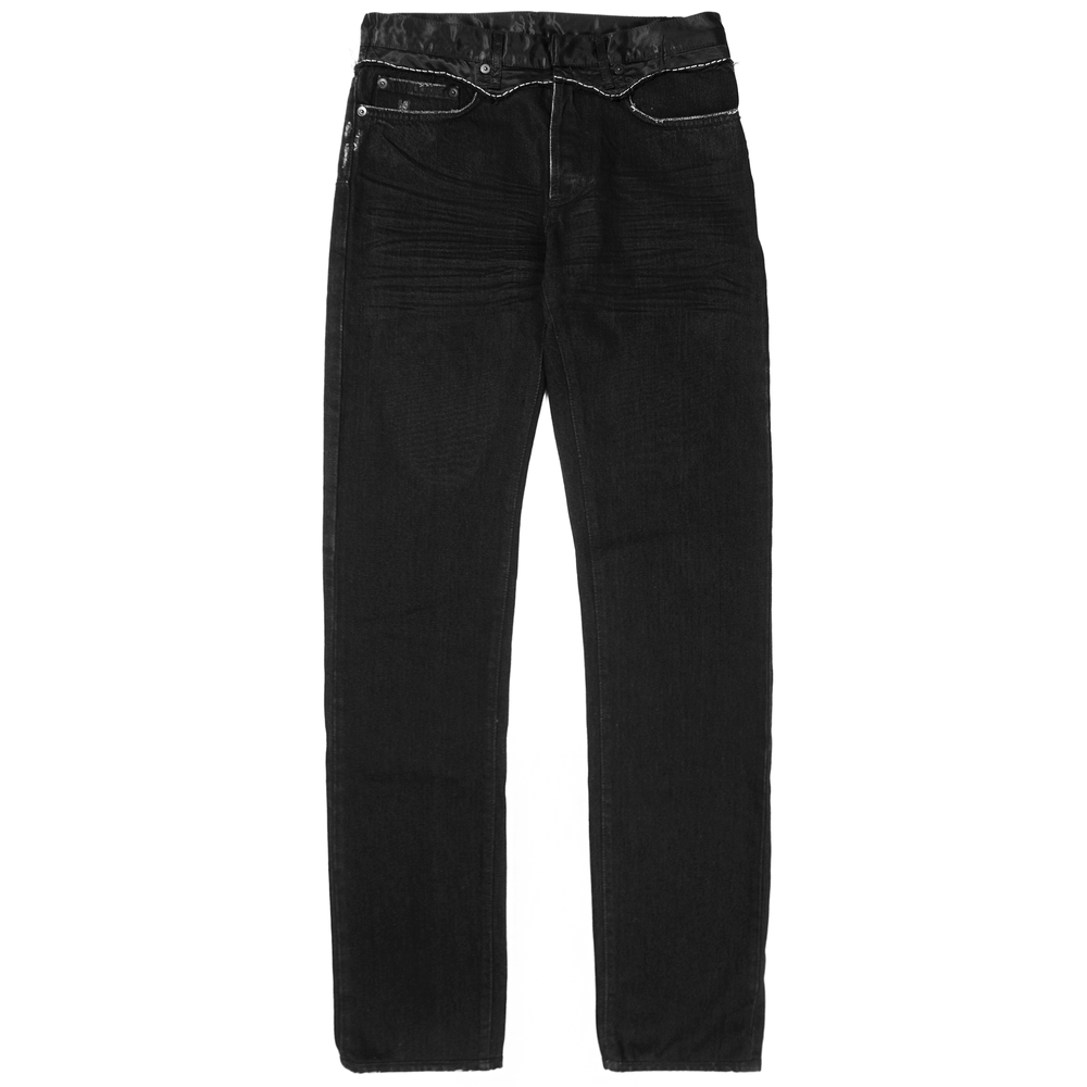 Dior Homme AW06 Satin Cummerbund Denim — scatterbrain archives