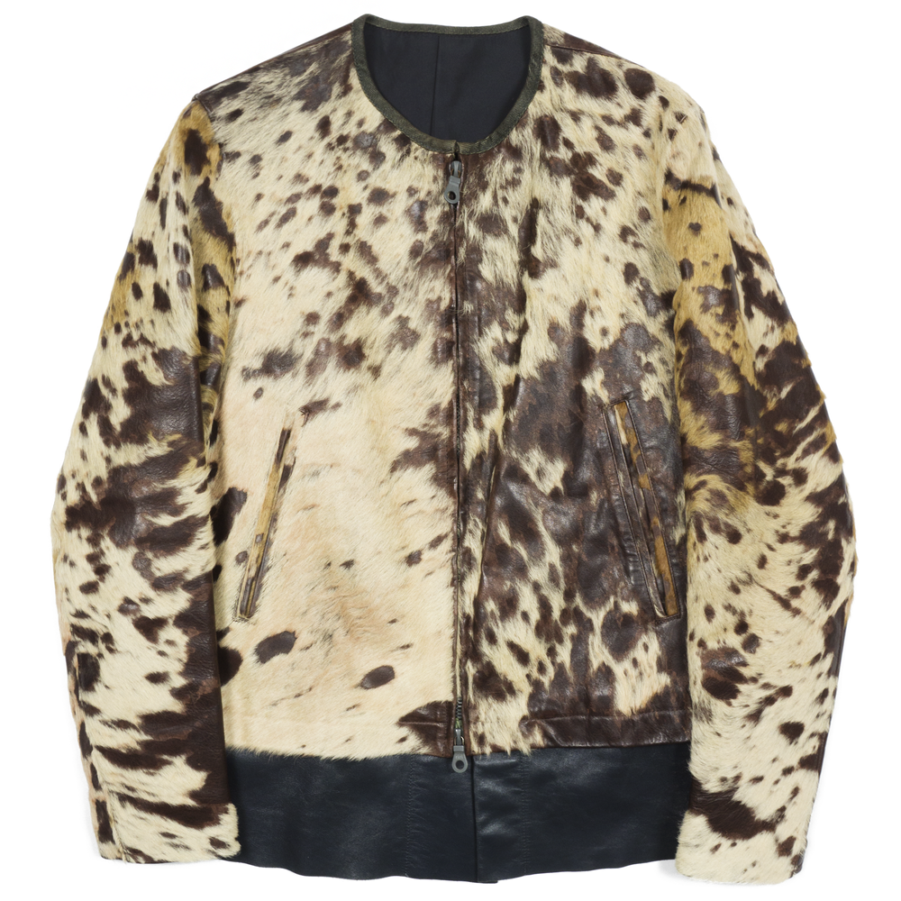 Yohji Yamamoto Pour Homme AW02 Calf Skin Fur Jacket — scatterbrain