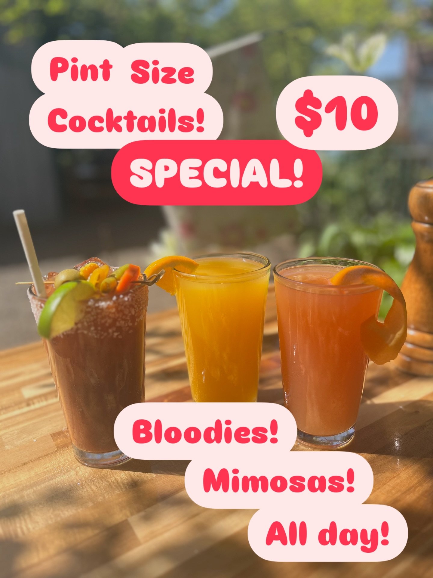 PUBLIC SERVICE ANNOUNCEMENT!  Hey! We all know of days when a breakfast cocktail is not just desirable, but actually ESSENTIAL, to a quality brunch experience! We get it! The Tin Shed has always been a supporter of this idea&hellip; we put our brunch