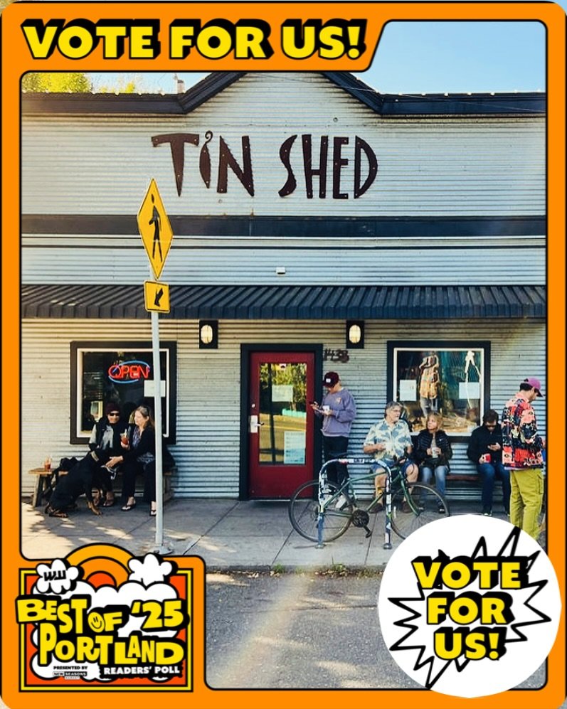 The Tin Shed Garden Cafe is honored to be a finalist this year for Portland&rsquo;s Best Brunch Spot in Willamette Week&rsquo;s annual poll. Thank you&hellip; but there&rsquo;s more to do! 😀 Please visit bop.week.com and find us in the food/best bru