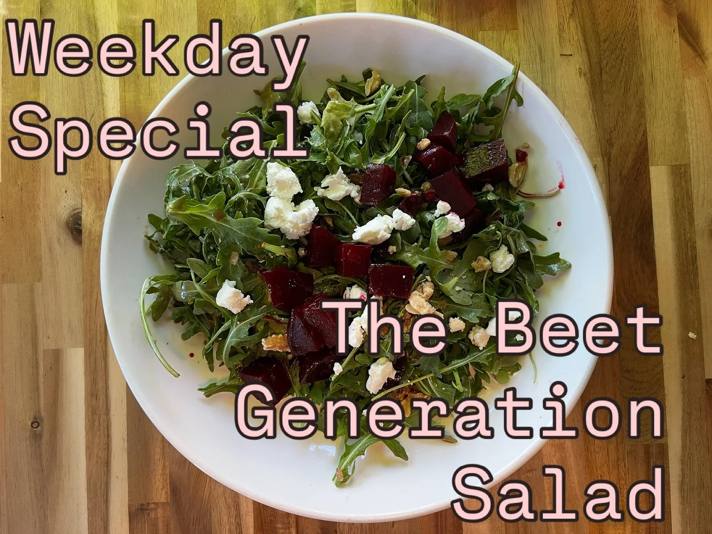 What is healthier than Benzedrine and yet still promotes a poetic mental zing toward the daily deconstruction of crass commercial culture and uninspired living? I dunno but we have late lunch special worth digging, it&rsquo;s called The Beet Generati