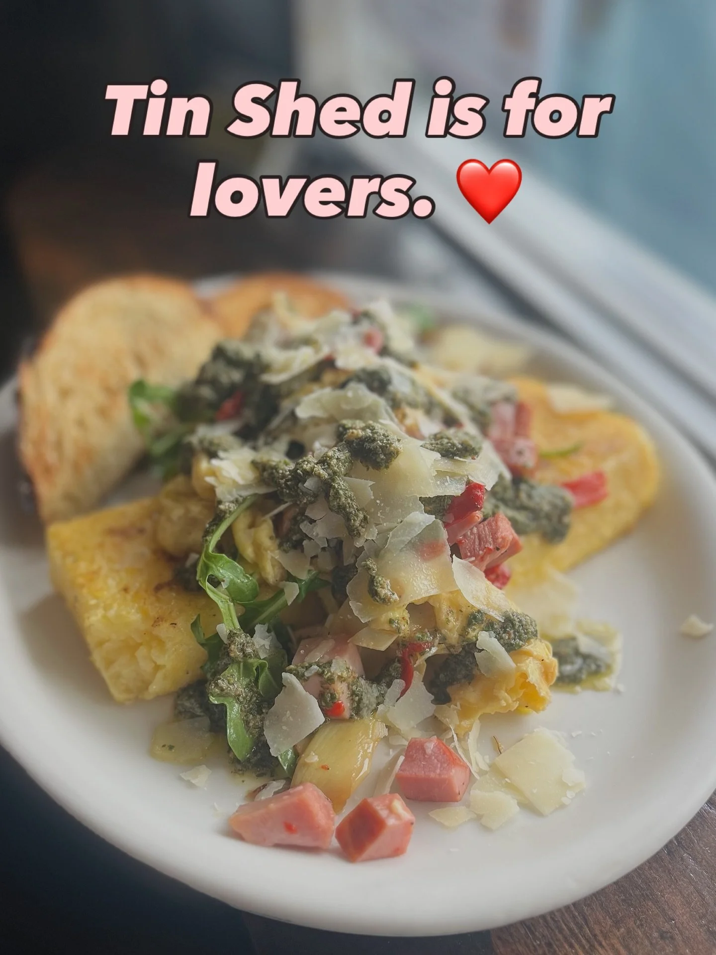 This is Friday&rsquo;s special. I&rsquo;m hearing salmon cake benedicts for tomorrow. The weekend is ready to be enjoyed, so come see us soon! @tinshedgardencafe #pdxbrunch #dailyspecials