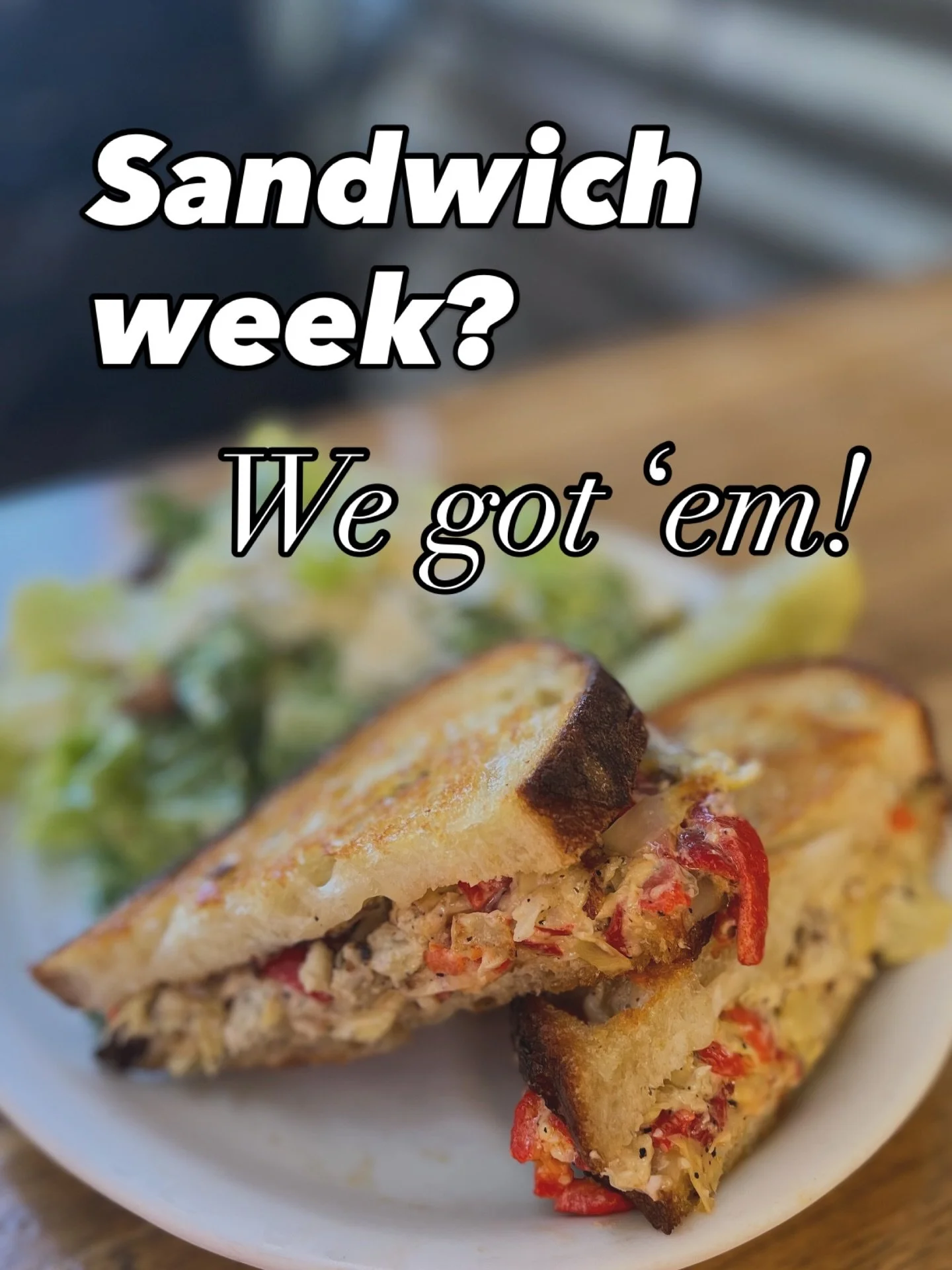 From the Heartless Artichoke sandwich (pictured above); to the Gobbler turkey-bacon sandwich; to the Fungus Amongus; and the Salmon &amp; Spice; heck, even our smash burger and our breakfast sandwich&hellip; we got your lunch covered! @tinshedgardenc
