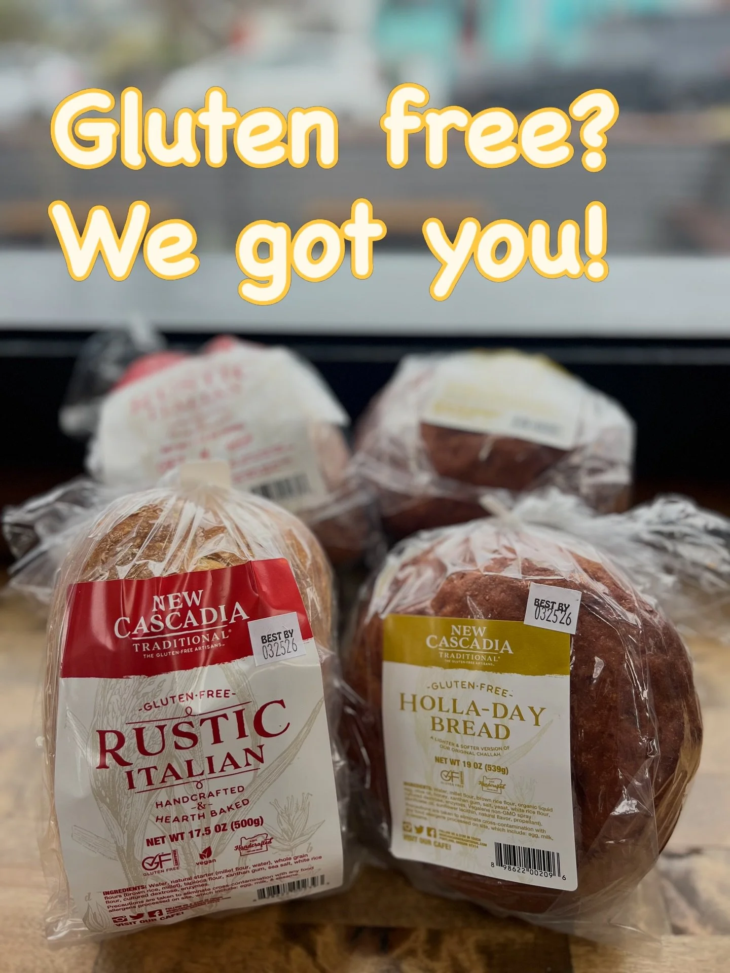 The Tin Shed menu is made highly flexible to accommodate our gluten free guests, to the point that most breakfast and lunch items have a very simple GF translation. Have you experienced our GF options? Come try our French toast made with gluten free 