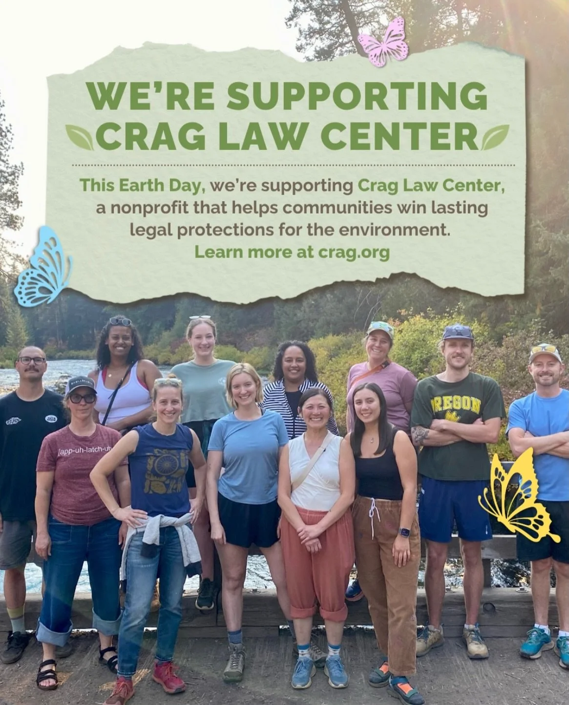 On Earth Day, @tinshedgardencafe is donating to @craglawcenter in support of environmental justice&hellip; BUT WE NEED YOUR HELP! On Wednesday, April 22 we will be donating 20% of our total sales that day in support of the work Crag does, helping pro