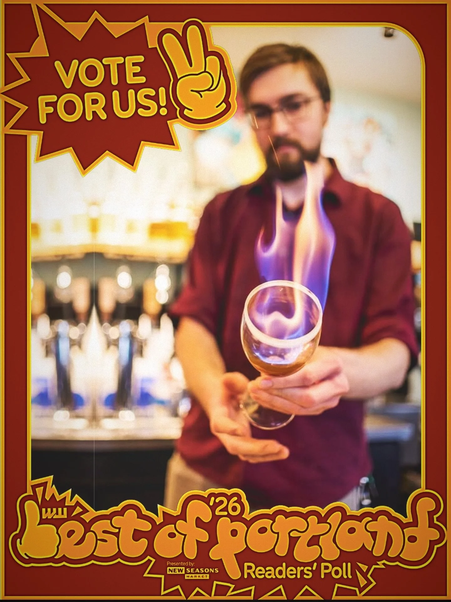 Young Prometheus over here has got it all figured out, wouldn&rsquo;t you agree? Anyway, come sample Woody&rsquo;s combustible concoctions, and also be sure to vote for Tin Shed in Willamette Week&rsquo;s &ldquo;best of Portland&rdquo; poll. We&rsquo