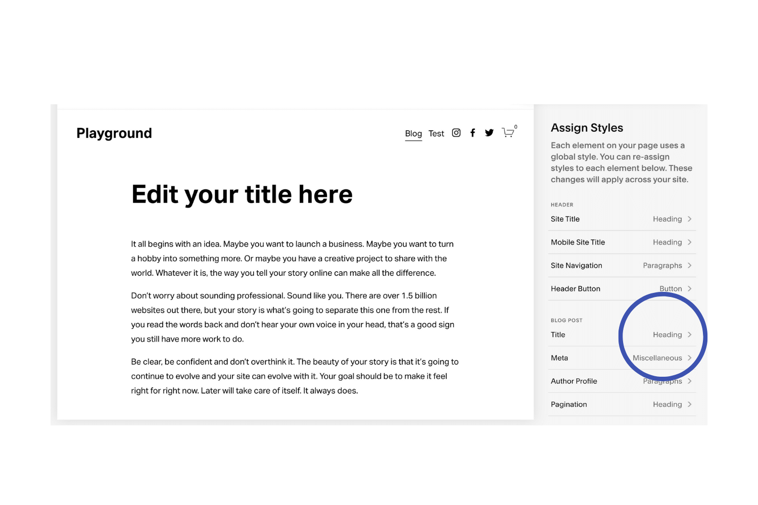 Set your blog titles to be Header 1s (Copy)