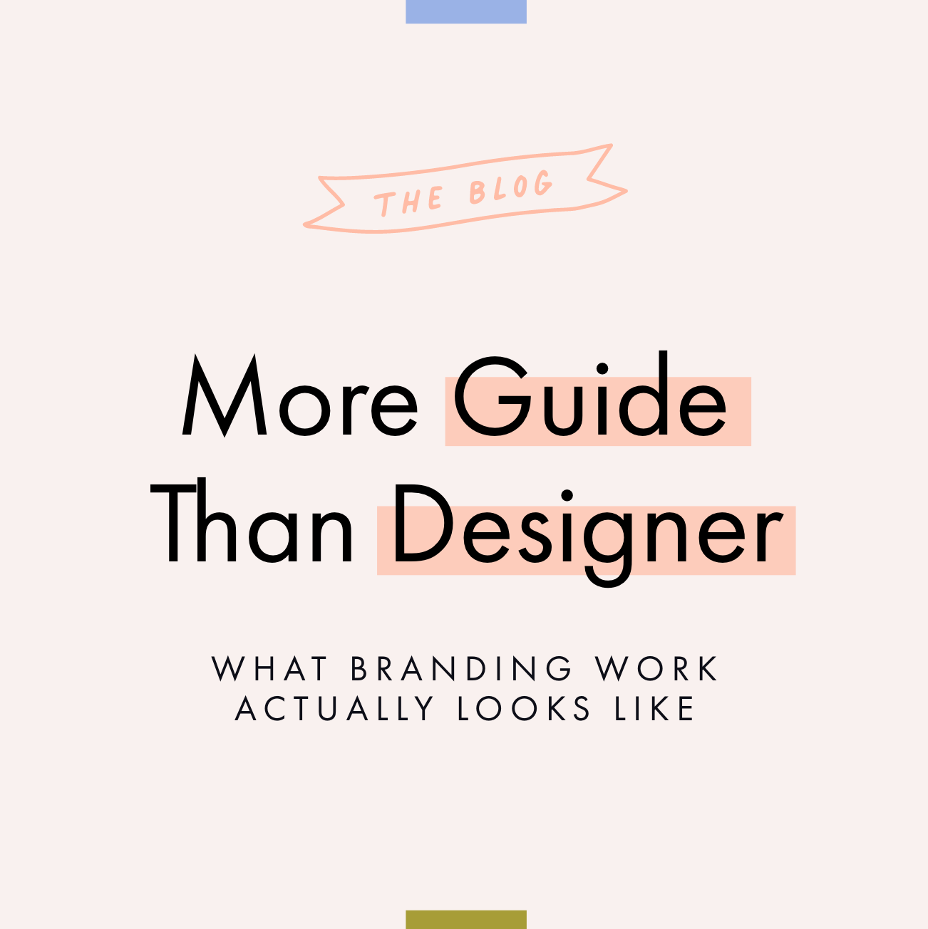 More Guide Than Designer: What Branding Work Actually Looks Like