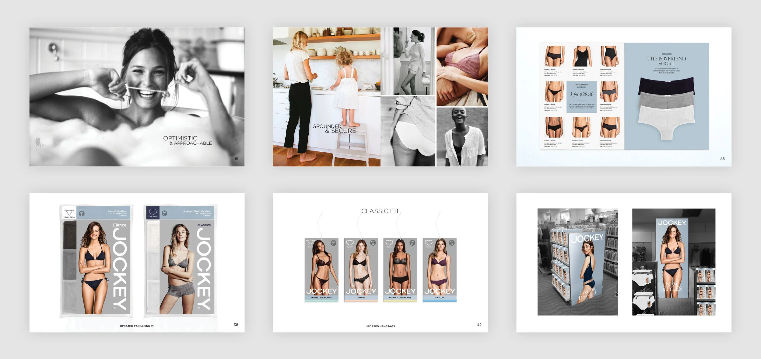  CLIENT: Jockey / CONTRIBUTION: Brand identity guidelines / ROLE: Creative Director 