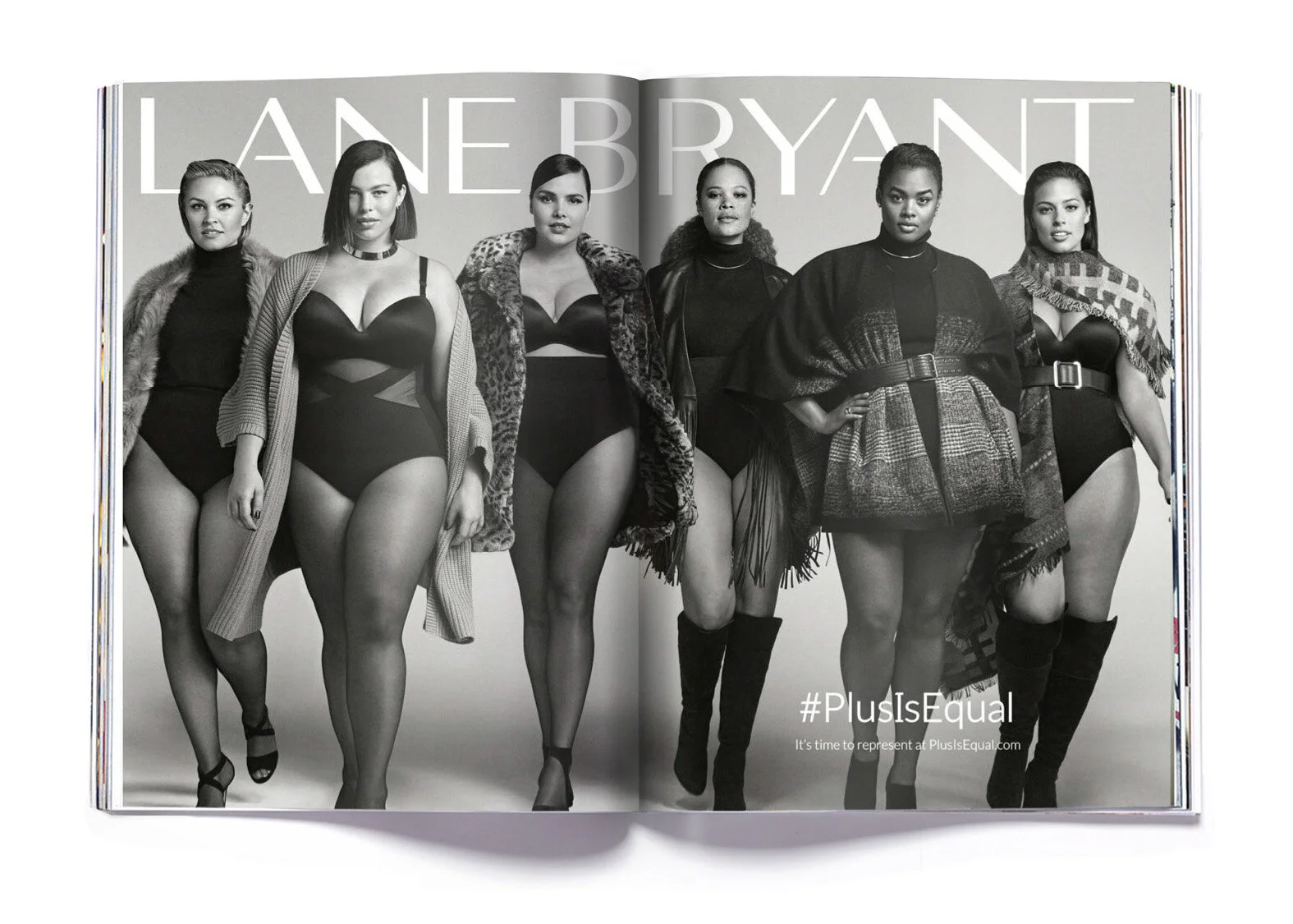   CLIENT: Lane Bryant / CONTRIBUTION: Brand identity applications / ROLE: Senior Art Director  