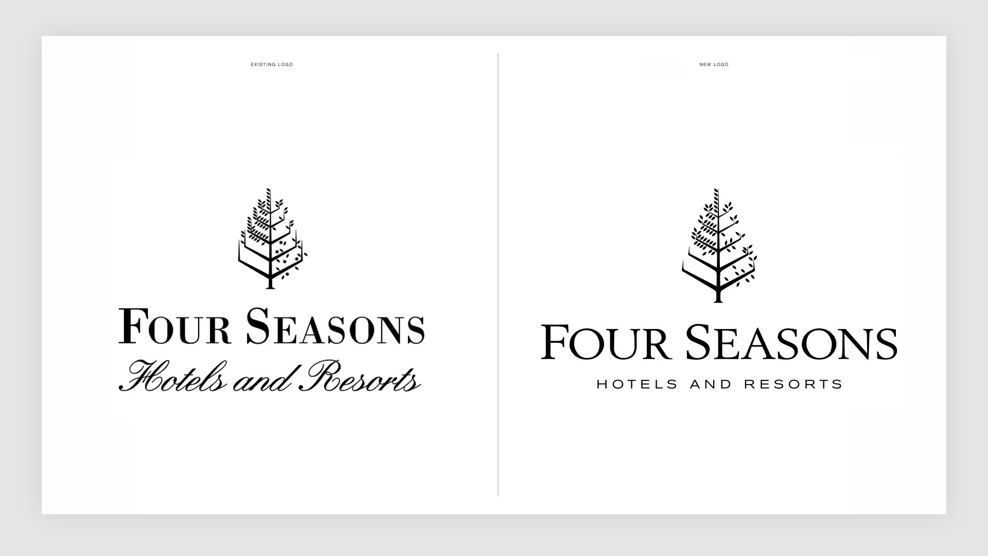  CLIENT: Four Seasons Hotels &amp; Resorts / CONTRIBUTION: Brand identity design / ROLE: Senior Art Director 