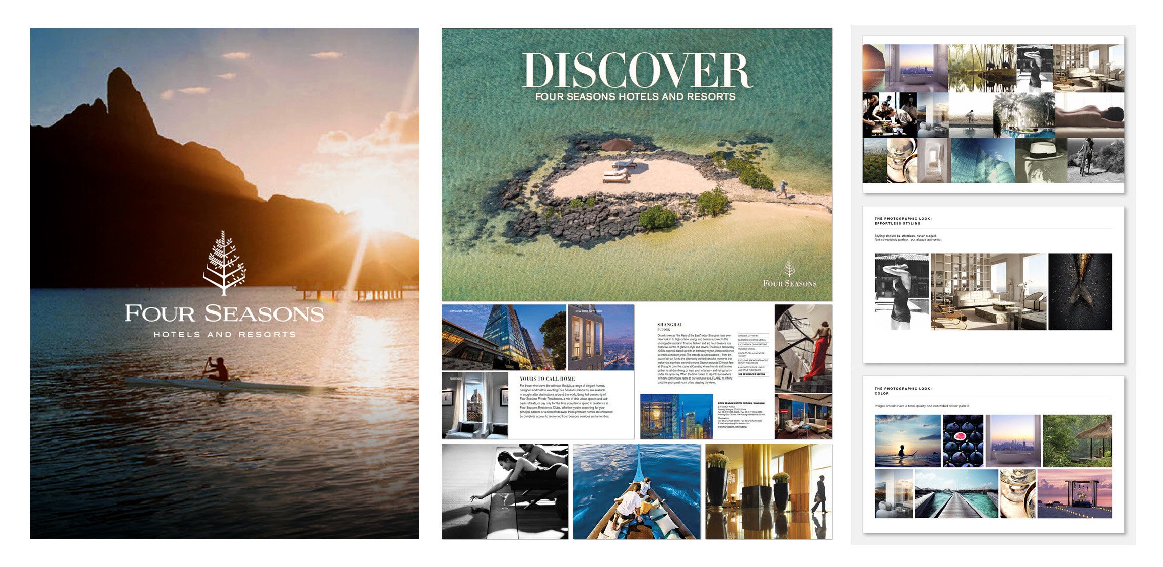  CLIENT: Four Seasons Hotels &amp; Resorts / CONTRIBUTION: Photography style guidelines / ROLE: Senior Art Director 