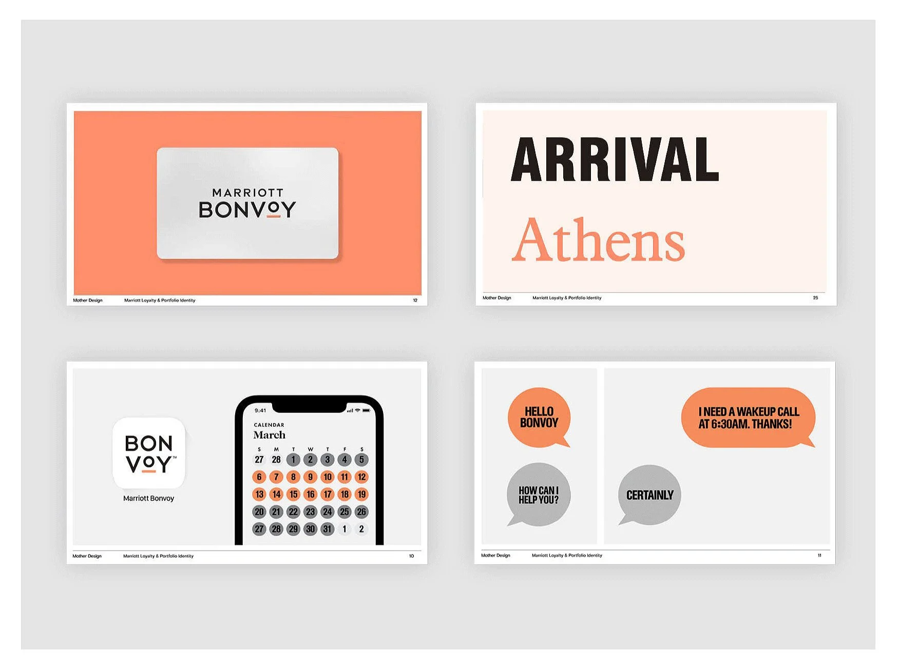  CLIENT: Marriott Bonvoy / PROJECT: Brand identity digital guidelines / ROLE: Senior Art Director 