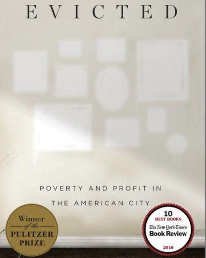 Ever wonder how people lose their homes? Eviction is a big piece of the puzzle. This phenomenal book is crucial to understanding what happens when families get thrown out of their houses. #homelessness @evictionlab