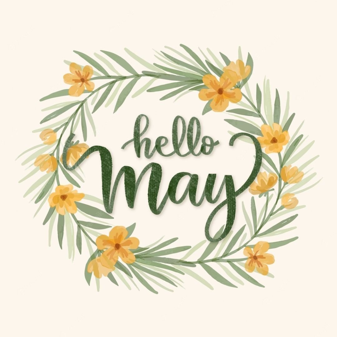 Hello May. Please bring sunshine and warmer weather. #newmonth #hellomay #summer