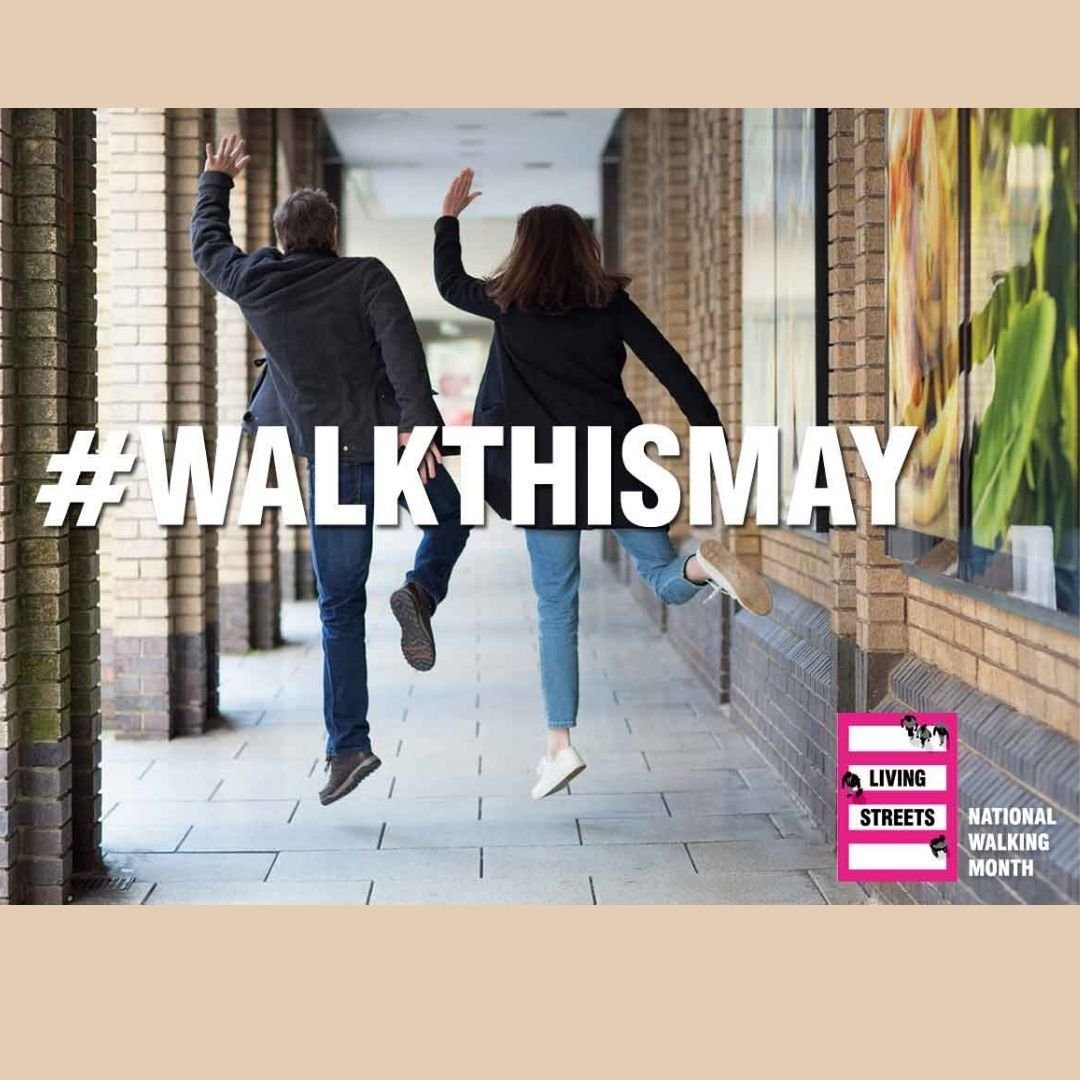 May is National Walking Month. Now the night are lighter why not start off with a gentle walk around your local area after work. Maybe even meet for a walk with friends. Let get our steps in this month #walkthisway #walkthismay #nationalwalkingmonth 