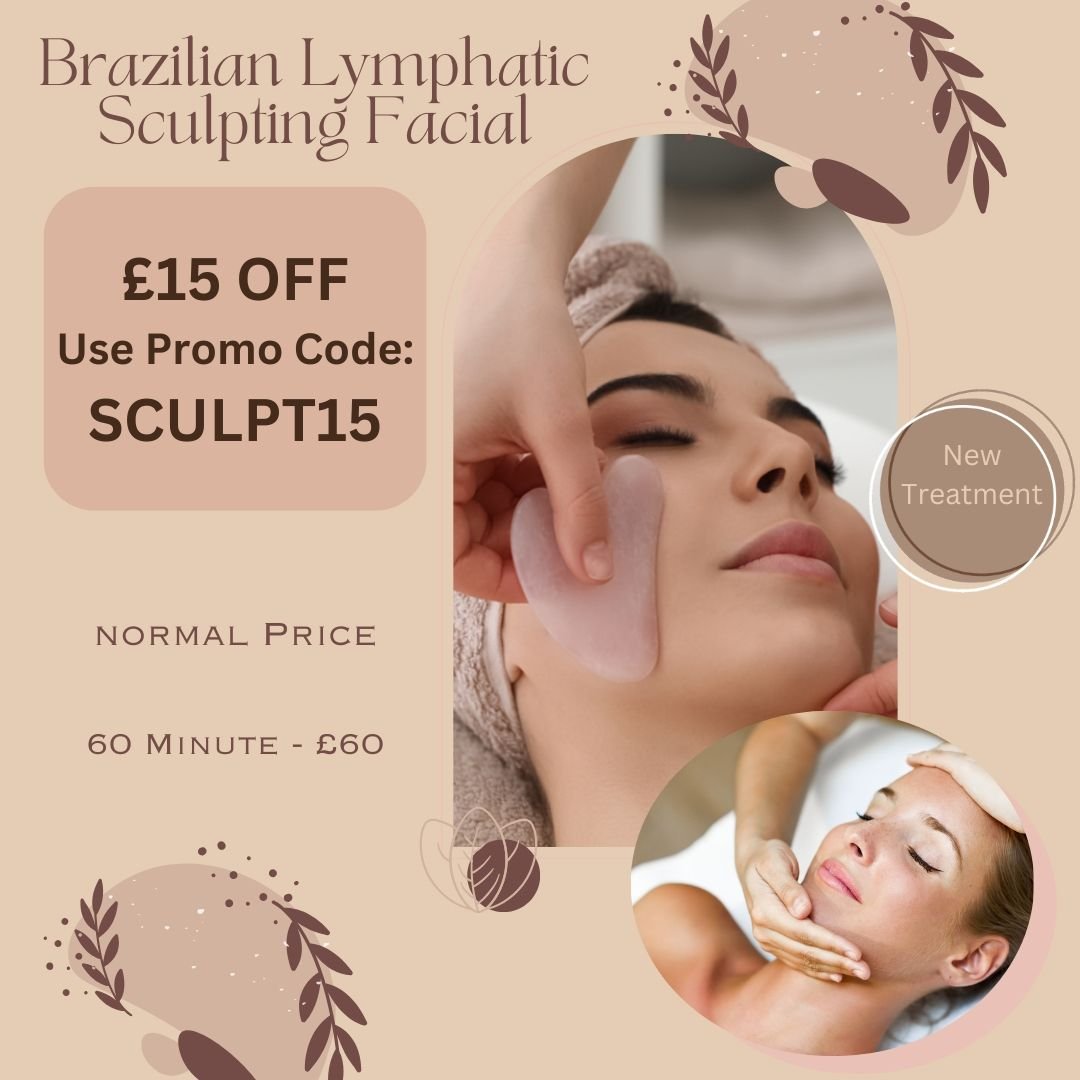 Summer is here and a Brazilian Lymphatic Sculpting Facial Massage at Barn Mews is what you need, so, we are offering you &pound;15 off when you book.  Book your treatment session between 06.06.2025-30.06.2025 enter promo code SCULPT15, pay for your s