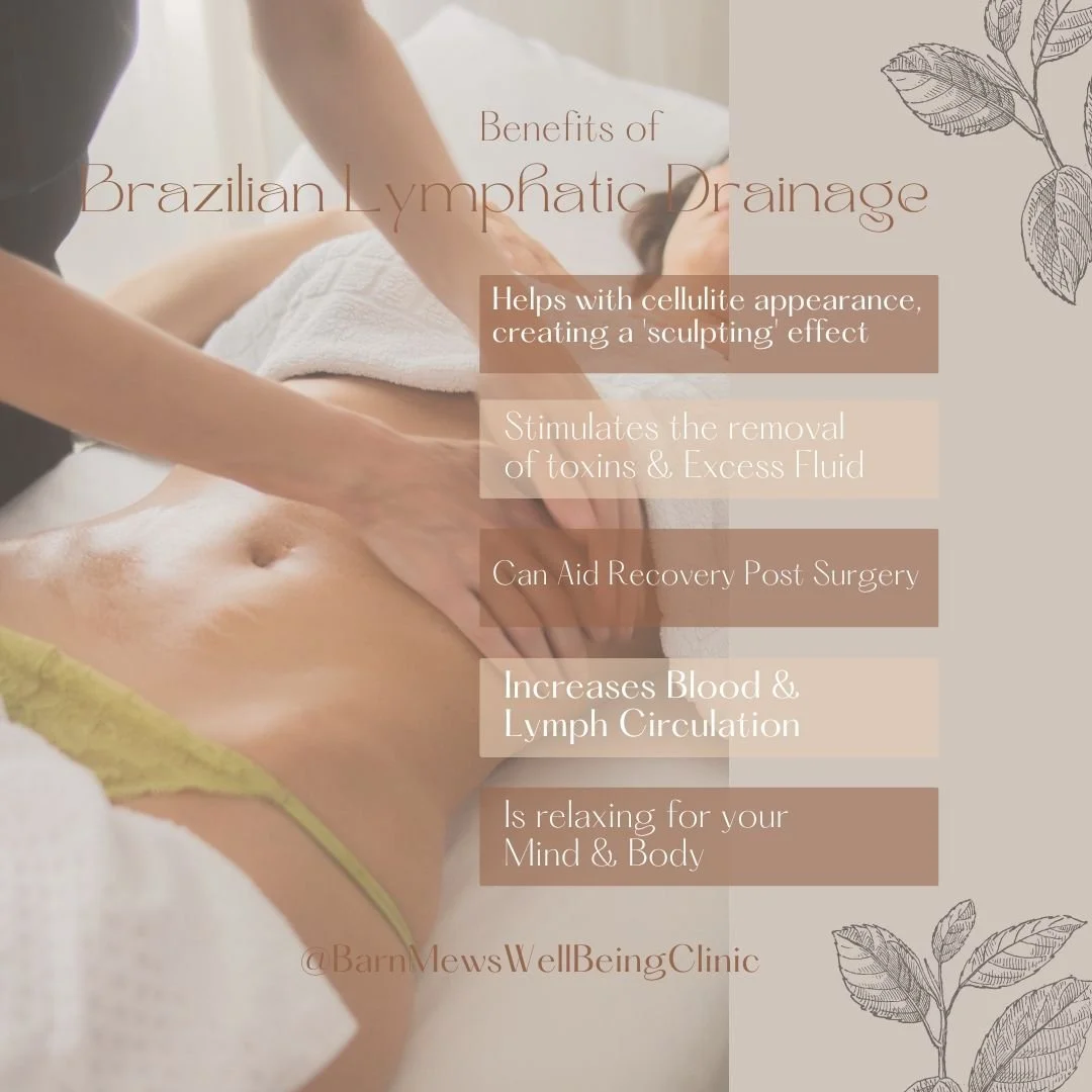 There are so many benefits to Brazilian Lymphatic Drainage, these are just a few.  For more information visit our website or feel free to send us an email or message and we will get back to you as soon as we can.  #benefits #sculpting #loseinches #po