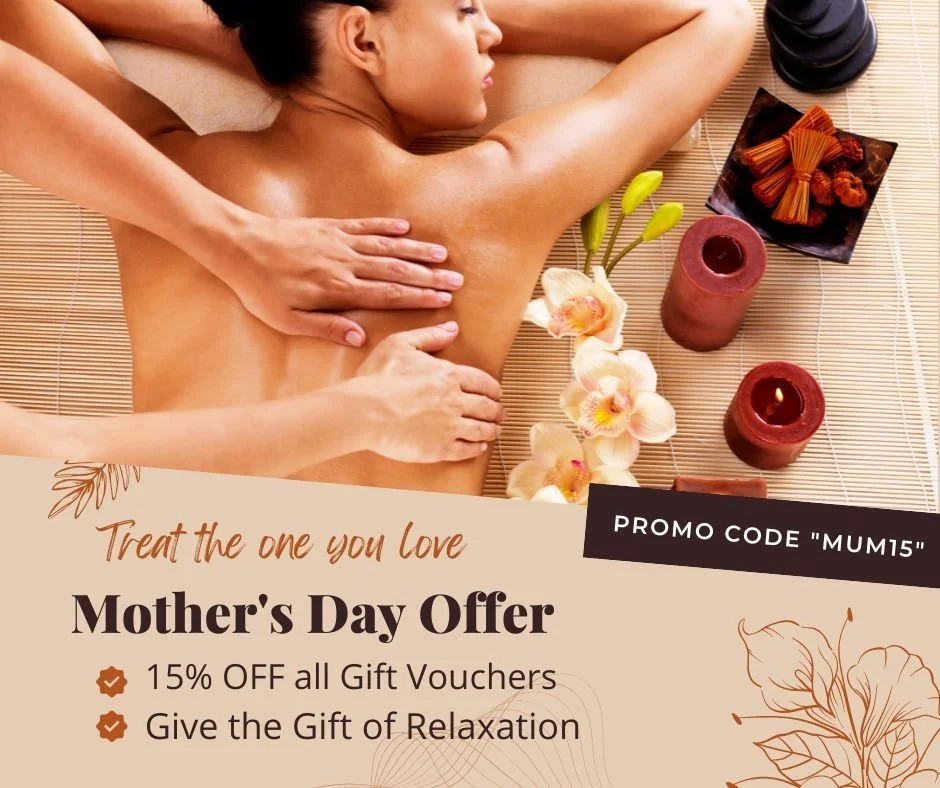 Mothers Day is fast approaching Have you got your someone special a wonderful gift? Tell them how much you love them with the gift of relaxation with 15% off gift vouchers. #mothersday #mothersdaygifts #thegiftofrelaxation #massage #reflexology #lymp