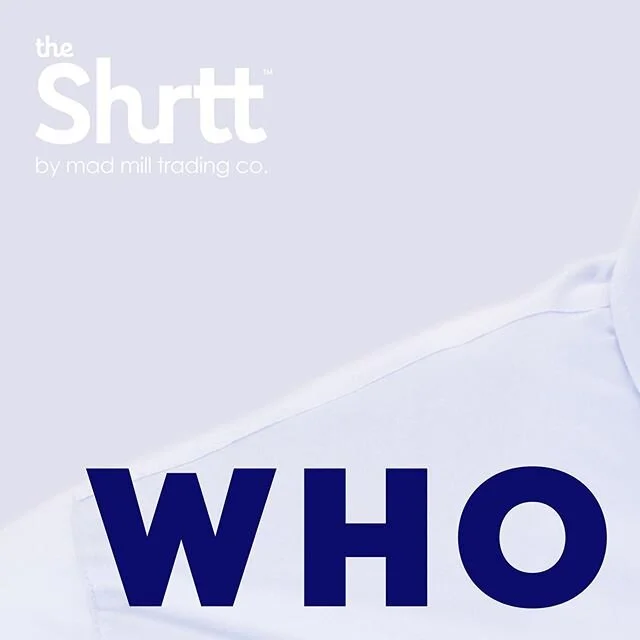 BOOM!! Introducing the Shrtt! Your new favorite dress shirt!! (And the crowd goes wild!!! Aaaahhhh!)