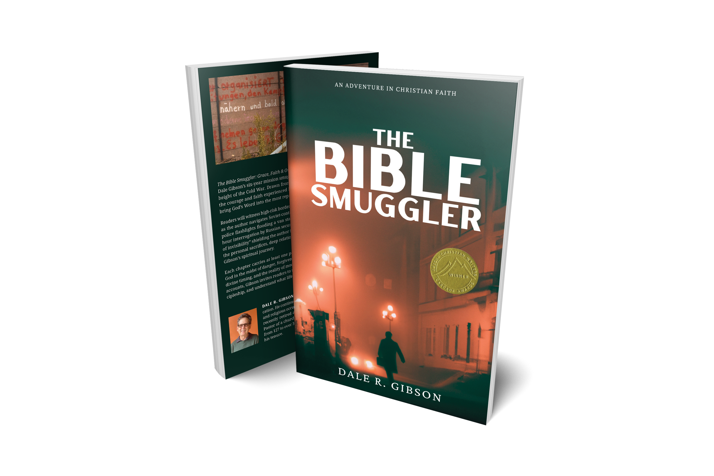 the Bible Smuggler book front cover and back cover