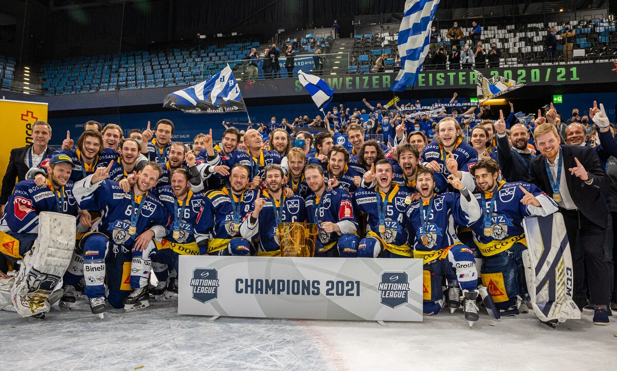 EV ZUG TAR HEM GULDET I SCHWEIZISKA HOCKEYLIGAN 20/21