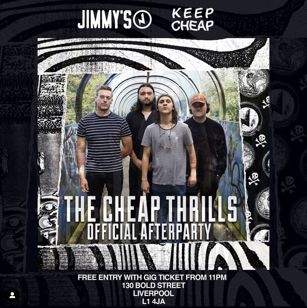 The Cheap Thrills - Jimmy's Official Afterparty (Copy)