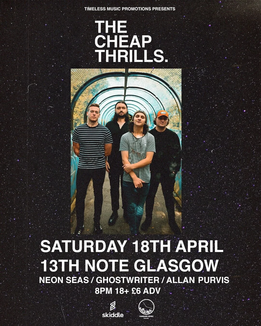The Cheap Thrills - 13th Note (Copy)