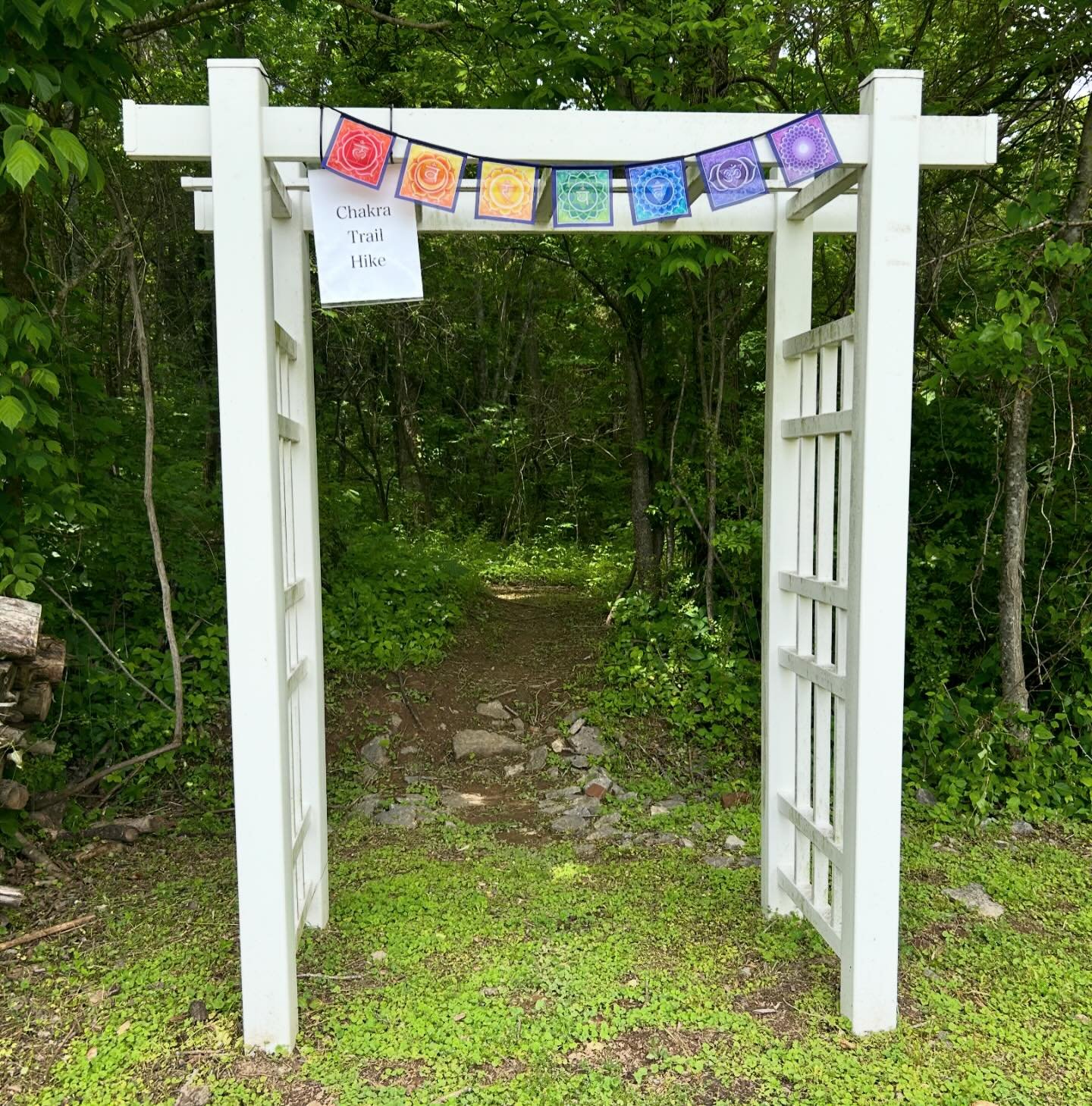 ♾️ Good times at Beltane celebration @kingmurphysretreat yesterday. 

Had my first Hape' experience, an insightful reading, a great reiki session, and met some new soul family members. My oldest and I had a lovely chakra trail walk, and she got adorn