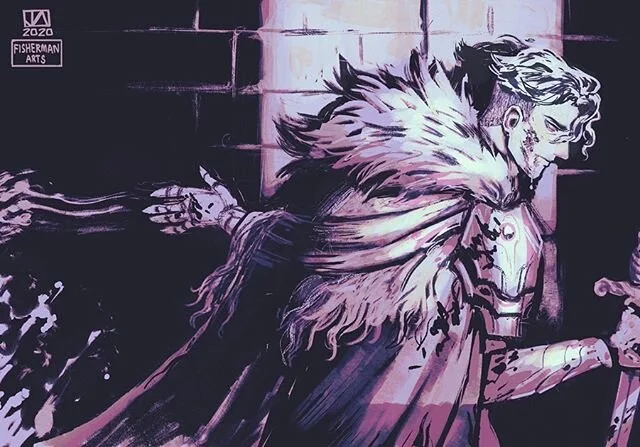 The blood we share stains the walls of what we once called home. 
You use your last breath to curse me but I ask you,
&ldquo;Am I my father&rsquo;s keeper?&rdquo;
.
.
.
.
.
(SORRY MORE FE3H OC STUFF BUT I&rsquo;VE BEEN HAVING BRAINWORMS LMAO) .
.
.
.