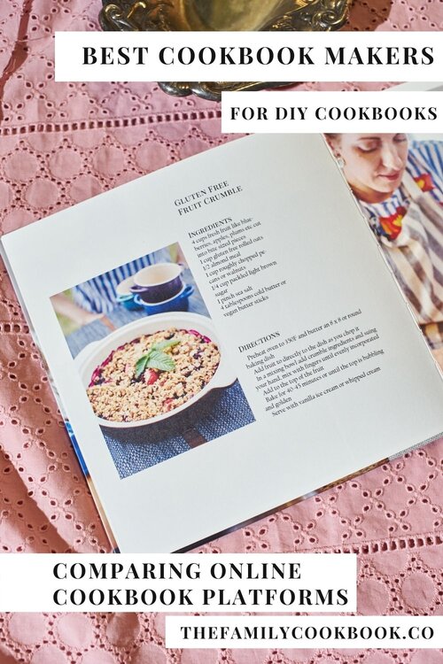 Make your own Cookbook, DIY Recipe Books