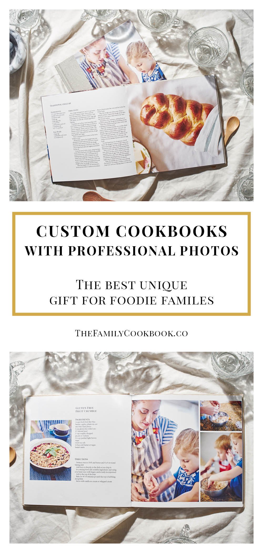 Personalised Recipe Book, Ideal Cooking or Baking Gift Parents