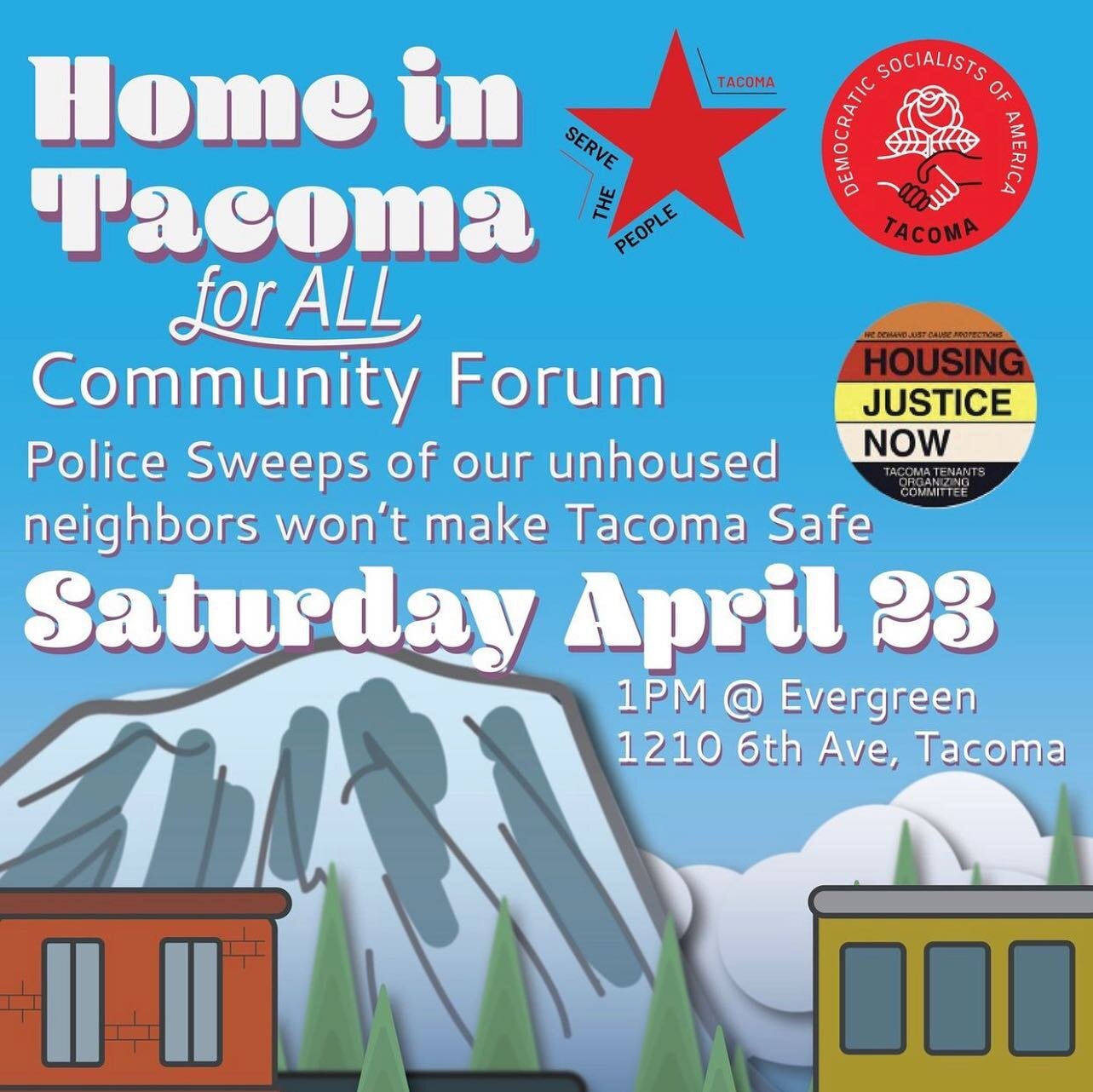 Environmental justice includes housing justice, join this community forum to discuss what the future could look like! 🏡🏢🌳