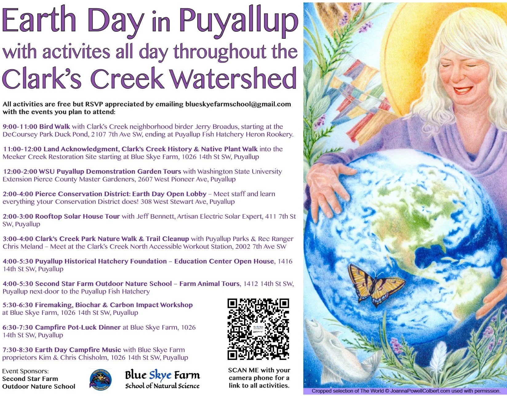 Puyallup Earth Day Celebration in the Clark’s Creek Watershed