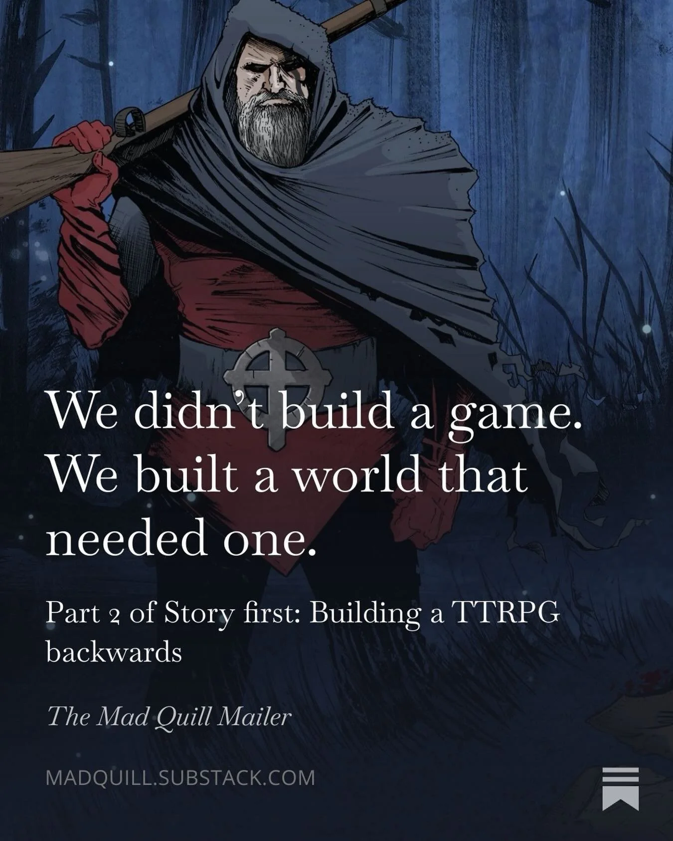 We didn&rsquo;t build a game. We built a world that needed one. 

#feralrpg #ttrpg #rpg #shadowdark