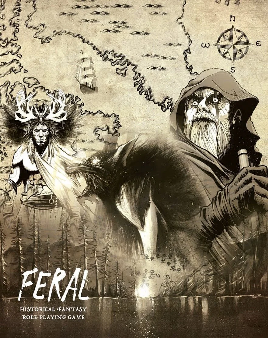 @gary.con isn&rsquo;t just a convention.

It&rsquo;s a pilgrimage.

This year, Frank Avila (@redowlinn) stepped into that space to playtest Feral: Historical Fantasy RPG on behalf of Mad Quill.

First tables.
First players.
Real conversations with th