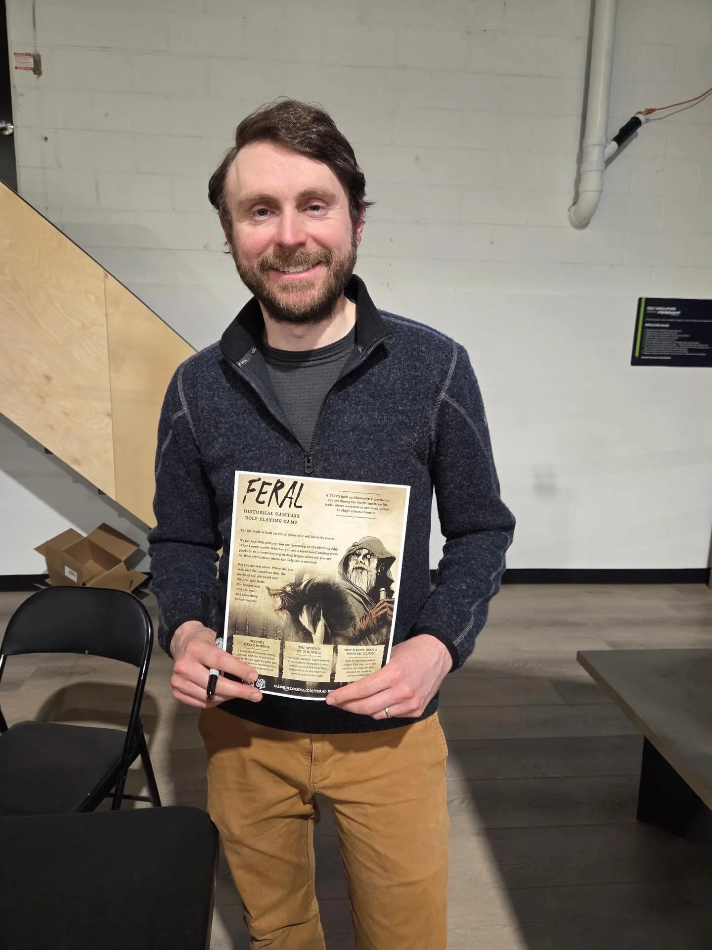Not every day you get this kind of crossover.

@avilafrank72 had a chance to run into renowned Canadian explorer @adam_shoalts last night at &ldquo;An evening with Adam Shoalts&rdquo; in Milton, Ontario. Dr. Shoalts took a look at Feral: Historical F