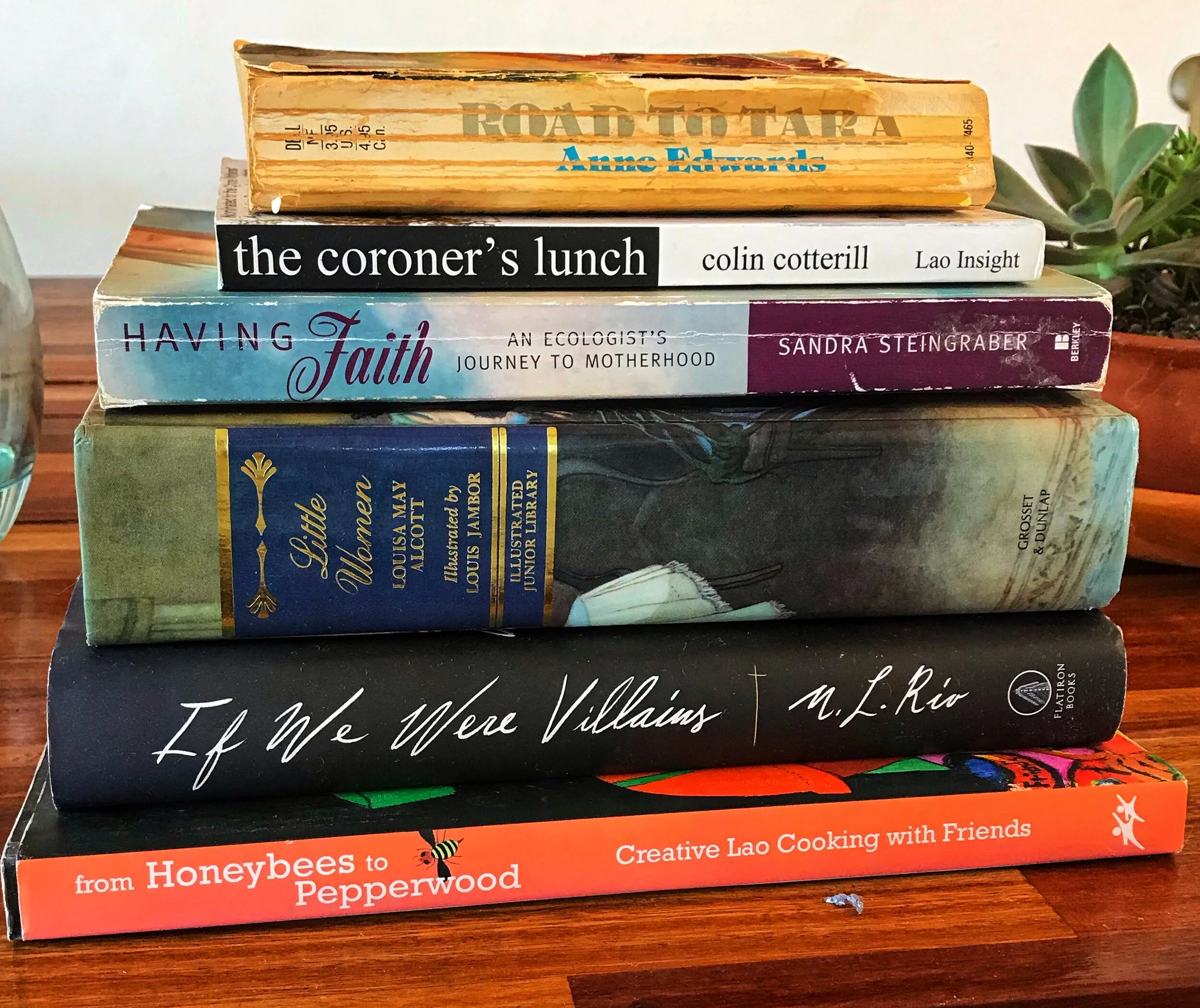 Some of the few paper books I still have…