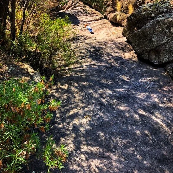 Challenges are always bigger when you are 4. #rockcrawling