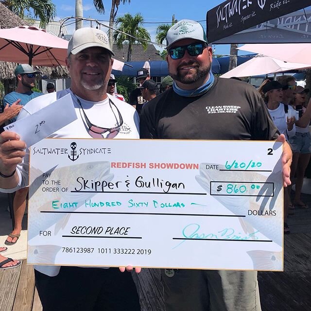 2nd place today in the @saltwatersyndicate redfish showdown! 11.96lbs for a runner up spot and few hundred dollars richer! #saltwatersyndicate #firstlosers #tforods #livetarget #powerpole #wellgetemnexttime