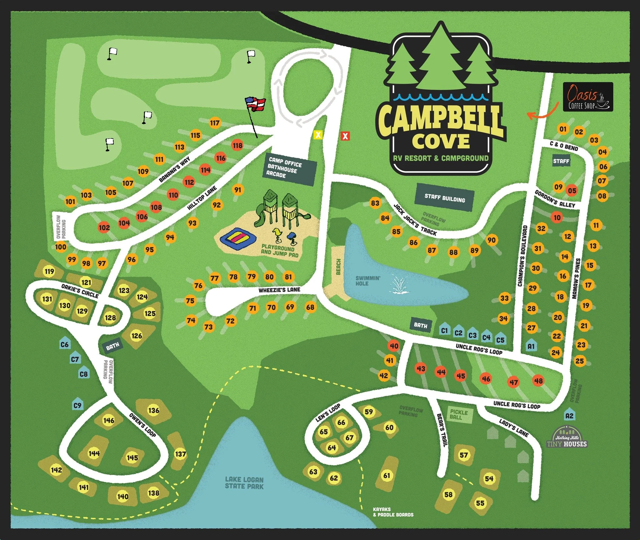 RESERVATIONS — Campbell Cove Campground
