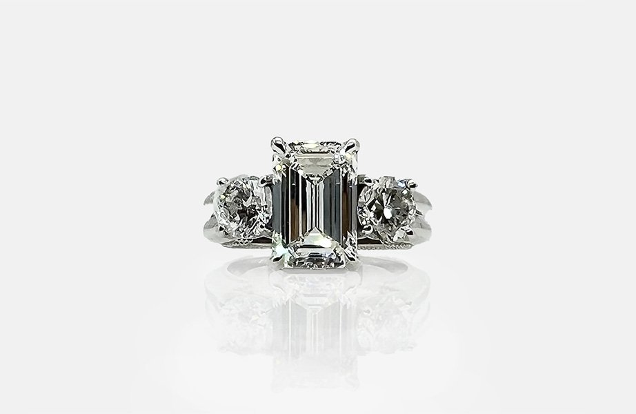 Trinity Prong Diamond Engagement Ring