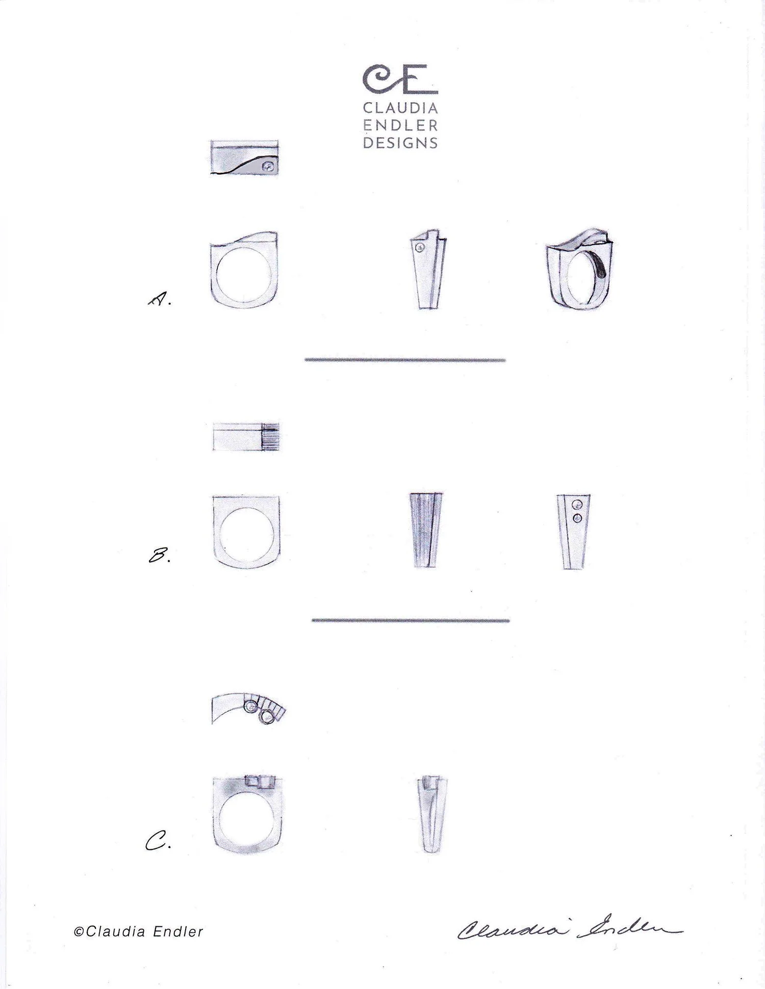 Concept sketches of Dawn's Ring