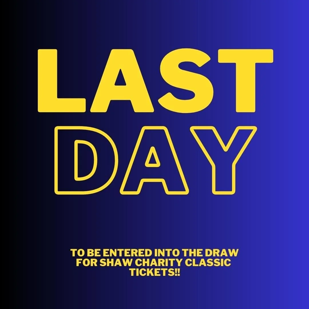 Last day to be entered into the draw for Good-Any-Day Shaw Charity Classic tickets. 

Purchase your tickets for Beers and Bids before midnight tonight for a chance to win!

Beers and Bids
August 17, 2023
7pm
Best of Kin Brewery

#yyc #yycevents #calg