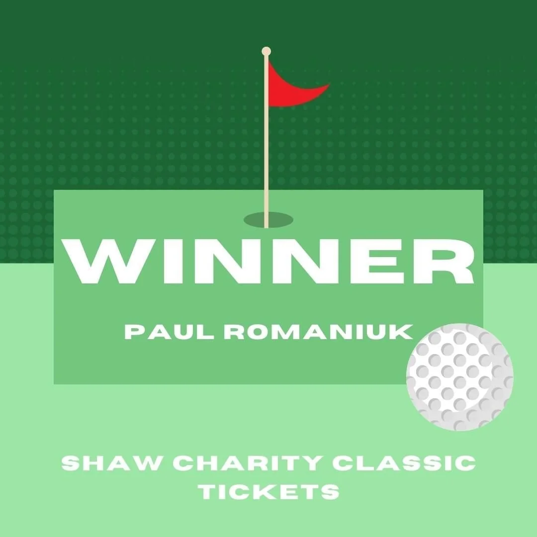 Congratulations to Paul Romaniuk for winning our Shaw Charity Classic Tickets! 

There are still tickets available to Beers and Bids on Thursday, Get them while you still can!

https://www.showpass.com/e/2nd-annual-bradys-foundation-beers-bids/

#yyc