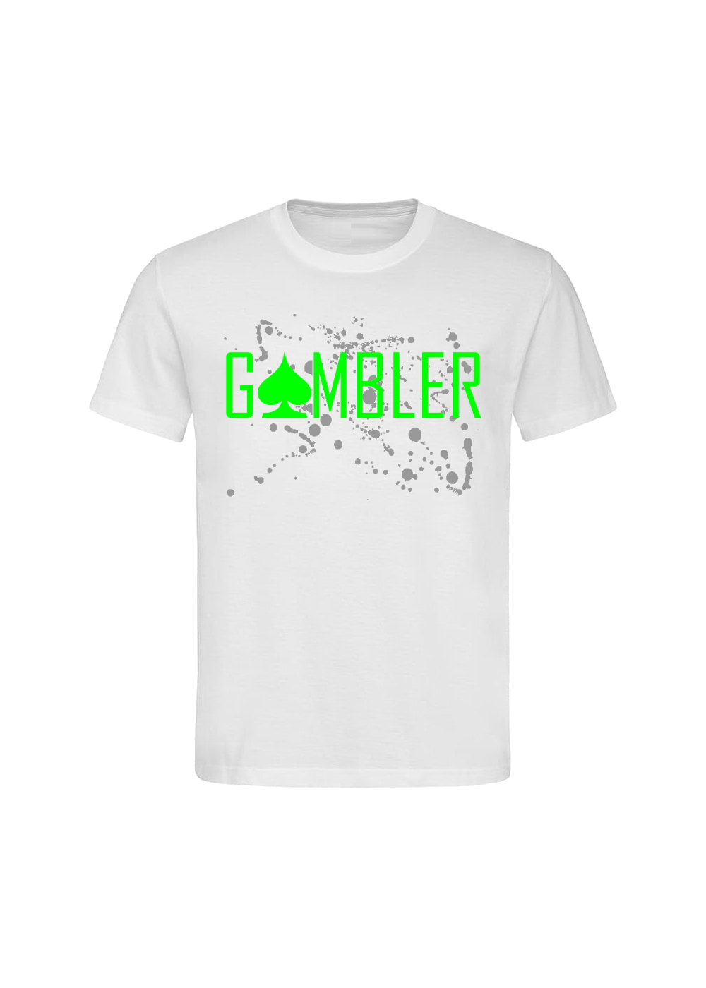 Neon Green White T-Shirt.png