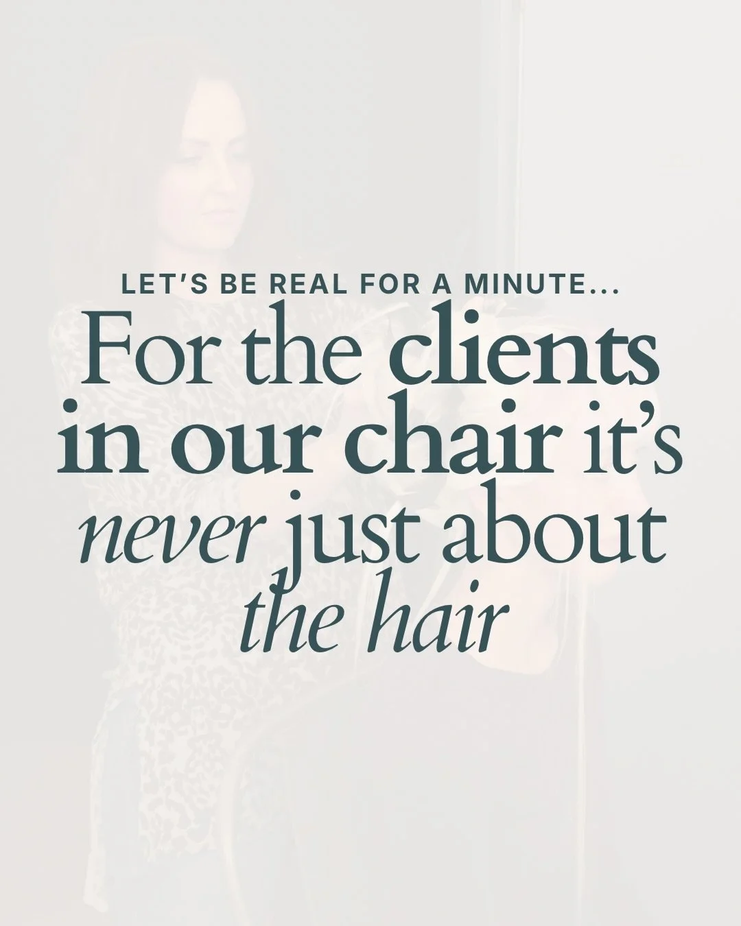 Sure, it starts with the hair&hellip; but where it goes from there is anyone&rsquo;s guess in this beautiful, weird, wonderful industry.

Client relationships in the beauty industry are one of the most unique kinds of professional relationships out t