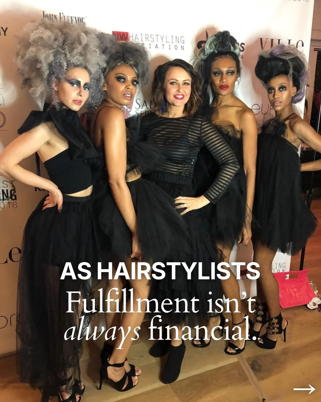 Yes, hairstylists need to be paid fairly for their work, and they deserve to make a good living as much as anyone else. And yet, there are times that fulfillment comes from more than just another dollar in our pocket&hellip; especially as creatives.
